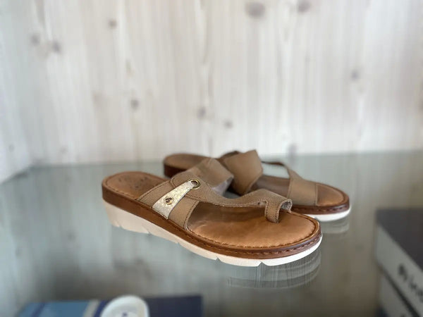 FLY FLOT Ciabatta infra pollice donna Rovere
