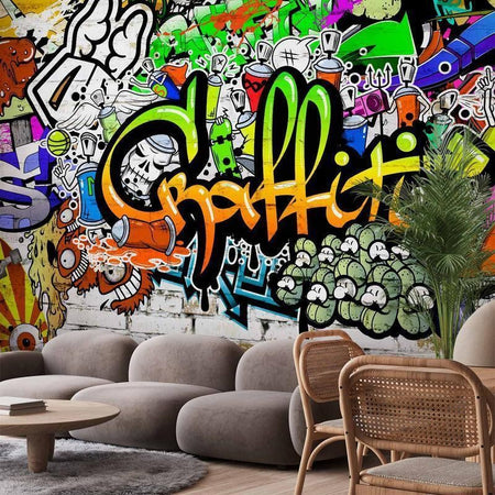 Fotomurale Graffiti on the Wall