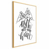 Poster - With All My Heart