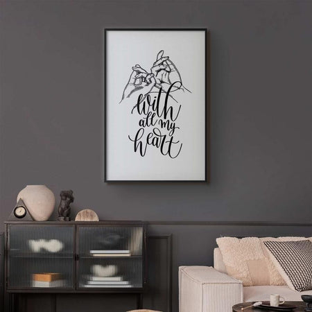 Poster - With All My Heart