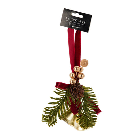 Pendente per albero di Natale con campanellini per decorazioni natalizie