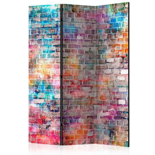 Paravento Colourful Brick [Room Dividers]