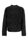 Tommy Hilfiger Maglione Donna W Melange Flag Sweater Black Melange da donna