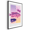 Poster - Fantastic Fish - artistic illustration of fish on a colorful background