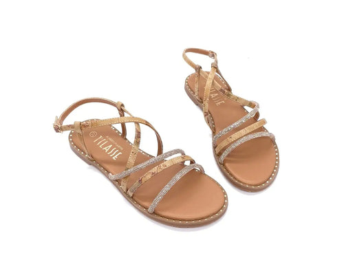 ALVIERO MARTINI 1CLASSE Sandalo Donna Natural Geo