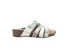 FLY FLOT Donna Ciabatta Aperta Capriana Bianco