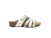 FLY FLOT Donna Ciabatta Aperta Capriana Bianco