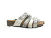 FLY FLOT Donna Ciabatta Aperta Capriana Bianco