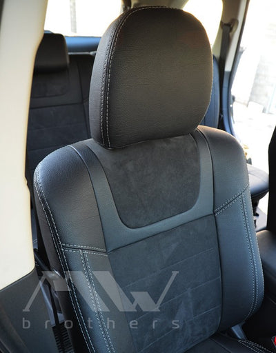 Coprisedili Su Misura Per Mitsubishi Outlander 3 (2012-2015), Leather Style