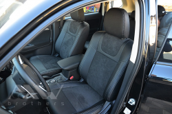 Coprisedili Su Misura Per Mitsubishi Outlander 3 (2012-2015), Leather Style