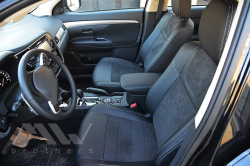 Coprisedili Su Misura Per Mitsubishi Outlander 3 (2012-2015), Leather Style