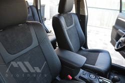 Coprisedili Su Misura Per Mitsubishi Outlander 3 (2012-2015), Leather Style