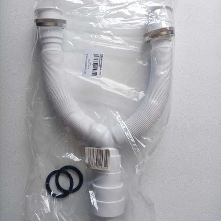 Tubo scarico flessibile jolly magic flex attacco doppio da 1"+1/2