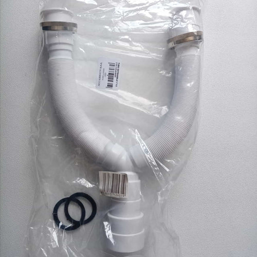 Tubo scarico flessibile jolly magic flex attacco doppio da 1+1/2