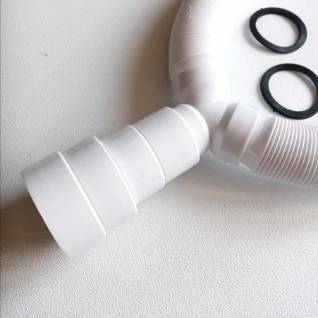 Tubo scarico flessibile jolly magic flex attacco doppio da 1"+1/2