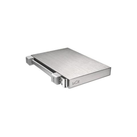 Lacie rikiki go disco rigido esterno 500 gb argento - 301939