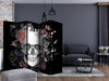 Paravento Skull and Flowers II [Room Dividers]
