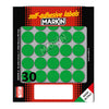 Etichetta Adesiva Verde Tonda D22Mm (10Fogli X 30Etichette Markin