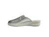 INBLU Ciabatta chiusa con elastici donna argento