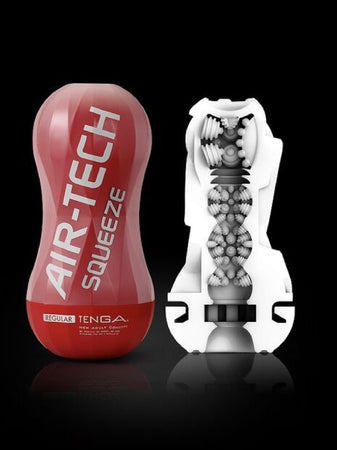TENGA AIR - TECH SQUEEZE REGULAR Rosso