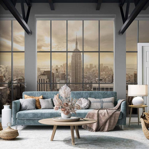 Fotomurale Clouds over New York City