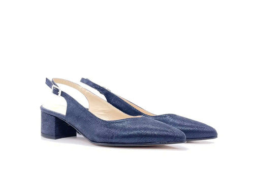 ELLEN Slingback basso donna Iron Blue