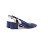 ELLEN Slingback basso donna Iron Blue