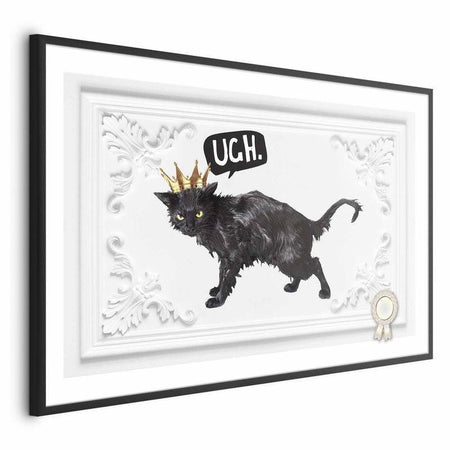 Poster - Cat with a Crown