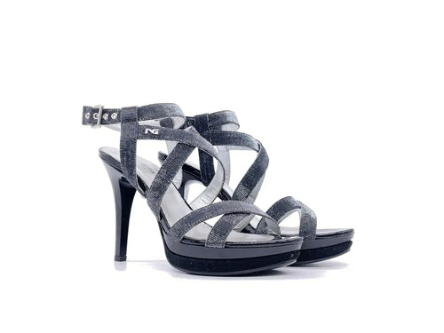 NERO GIARDINI Sandalo donna Notturno Nero