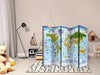 Paravento World Map for Kids II [divisori da interno]