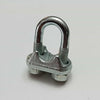 Robur morsetto zincato a cavallotto da 6mm per fune - 2pz
