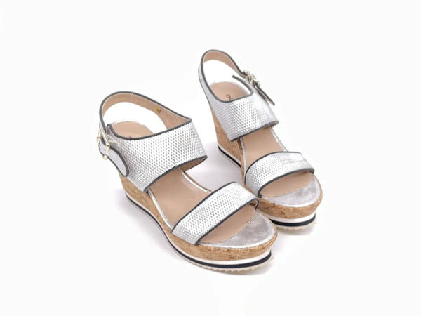 DONNA SOFT Sandalo donna in pelle bianco MOT1191