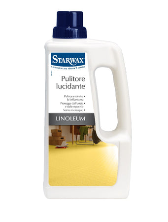 STARWAX - "LINOLEUM" PULITORE LUCIDANTE PER PAVIMENTI 1lt