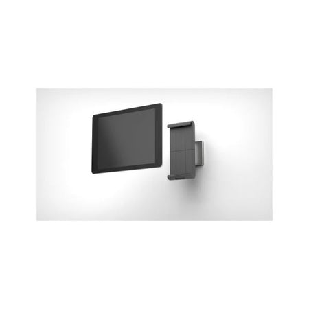 Durable 893323 supporto per personal communication Supporto passivo Tablet/UMPC Argento (Durable Aluminium WALL Mounted Tablet Holder for 7-13 inch Devices with Anti Theft Lock & 360 Degree Rotation