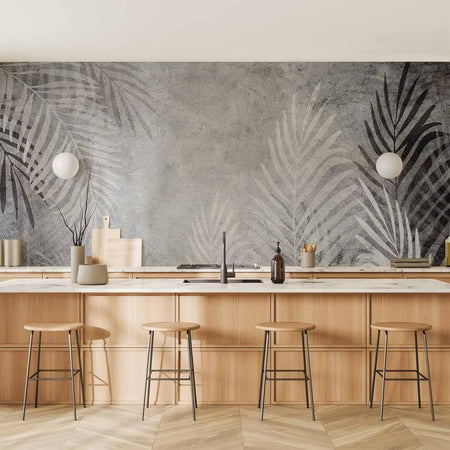 Fotomurale Palm Trees in the Dark