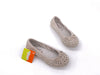 GRUNLAND Ballerina bambina beige forellata