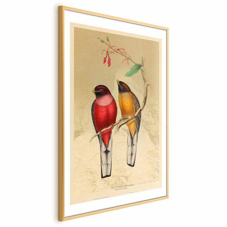 Poster - Birds on a Branch