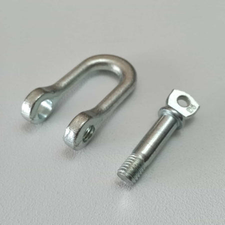 Robur grillo 6mm 1/4 di sollevamento diritto in acciaio zincato