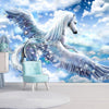 Fotomurale Pegasus (Blue)