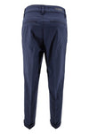 Atelier Cigala's Pantaloni Blu da donna