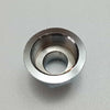 Prolunga ridotta da F 1'' x M 3/4'' sede piana in ottone cromato