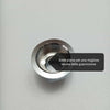 Prolunga ridotta F 1/2'' x M 3/8'' sede piana in ottone cromato