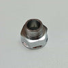 Prolunga ridotta F 1/2'' x M 3/8'' sede piana in ottone cromato