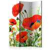 Paravento Country poppies [divisori da interno]