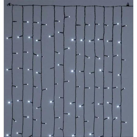 Tenda mantello per albero luci 180 led luce fredda per alberi 180 cm da esterno