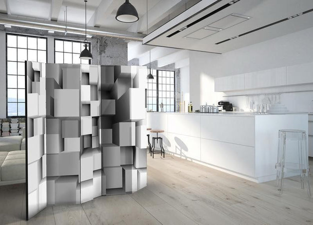 Paravento Geometric Puzzle II [divisori da interno]