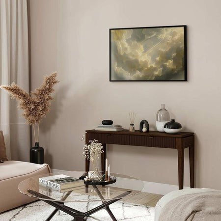 Poster - Fascinating Play of Colors Against the Clouds