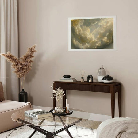 Poster - Fascinating Play of Colors Against the Clouds