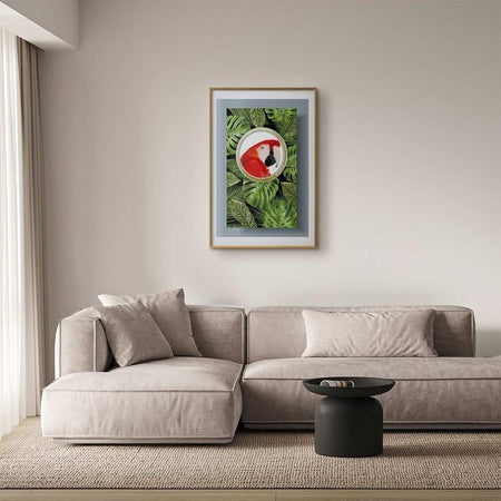 Poster - Parrot in the Jungle