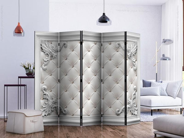 Paravento Quilted Leather II [Room Dividers]